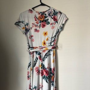 Floral maxi dress